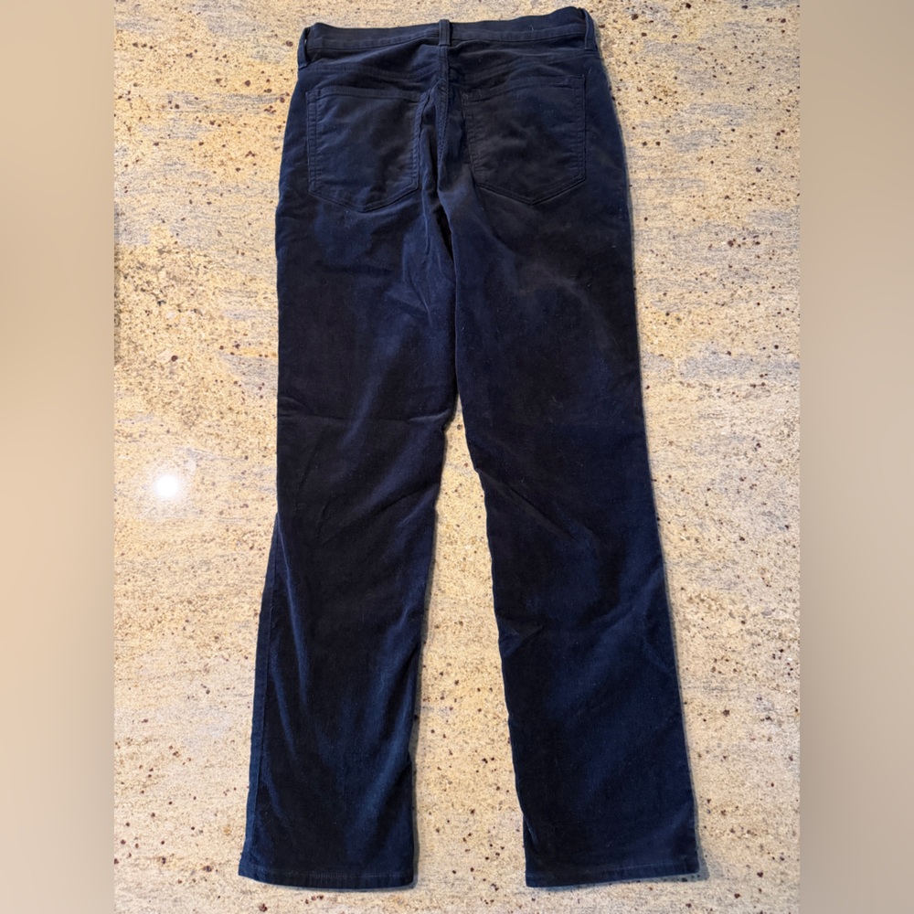 J. Crew Black Corduroy Pants size 27